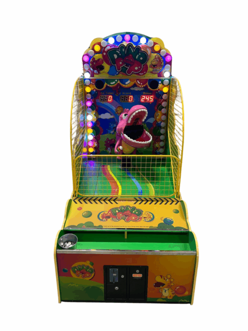 Dino Pop Ballwerfspiel 1 erleben